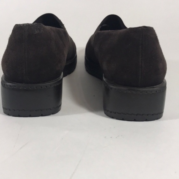 Stuart Weitzman Brown suede loafers - Picture 3 of 8